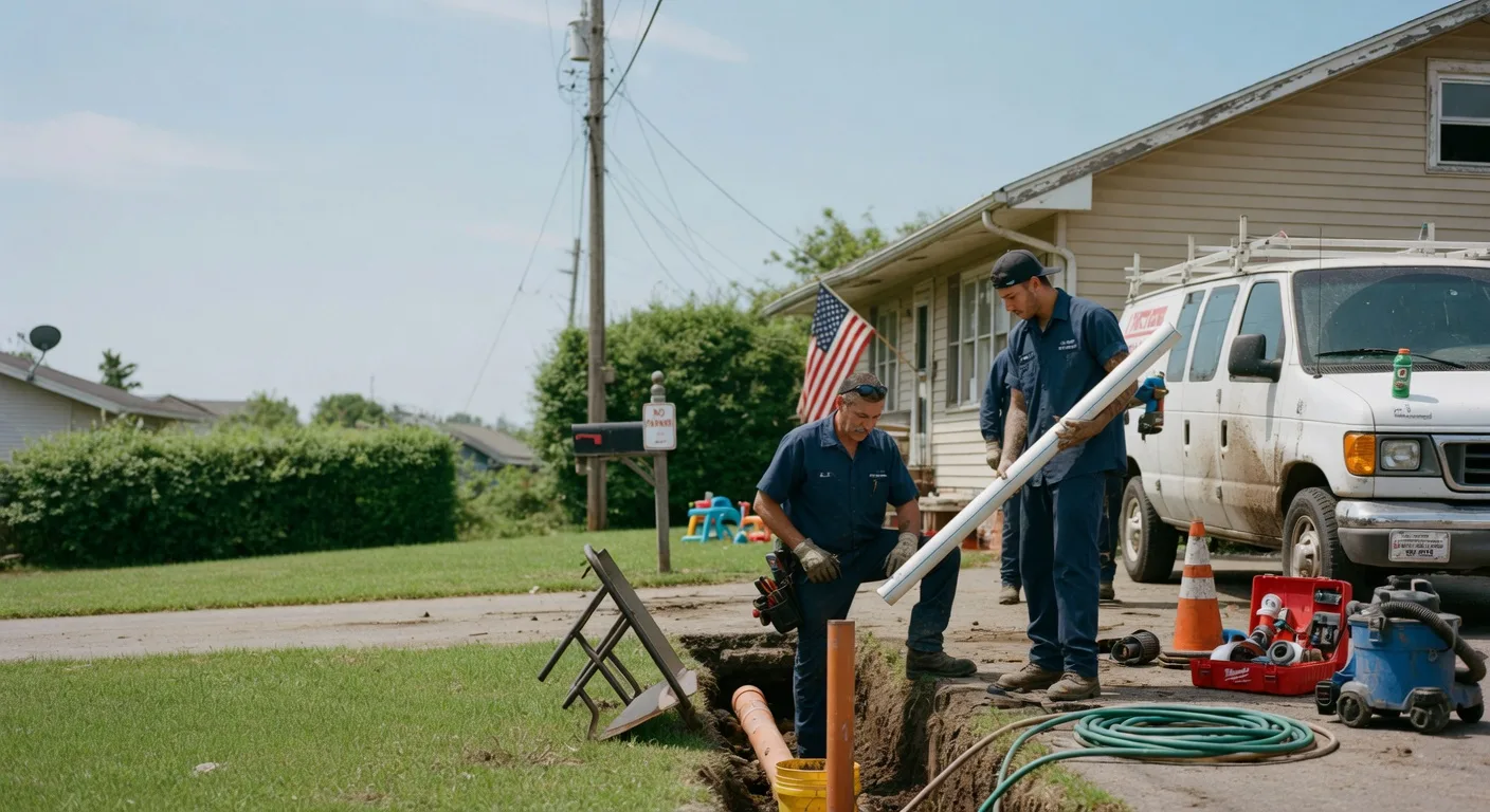 Sewer Line Inspection in Haltom City, TX